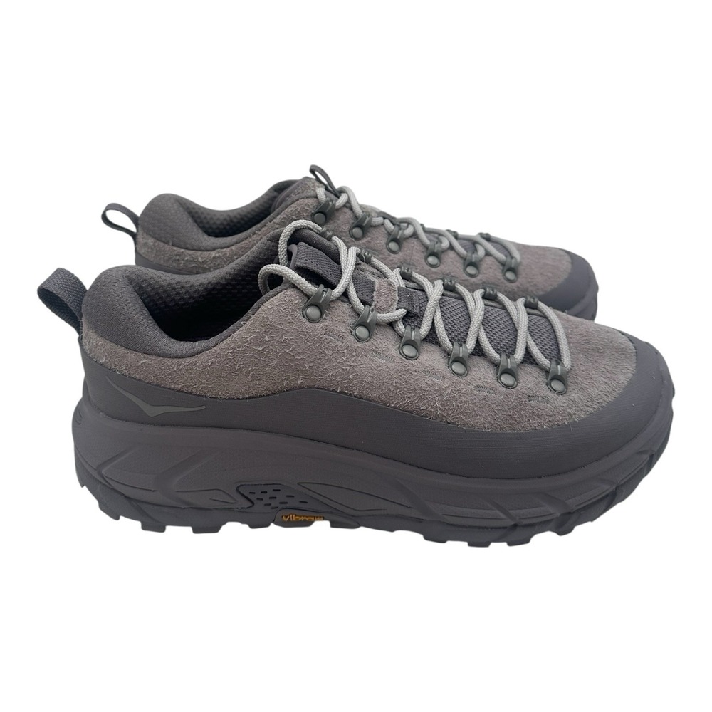 Hoka One One Tor Summit TP Astral Hiking Shoes Sz Mens 7 Womens‎ 8 Gray Sneakers